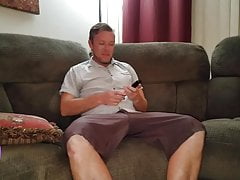 Step Bro Finds Nerdy Sisters Phone And  Cums To Her Nudes