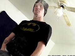 Emo smoker hot solo big dick wanking