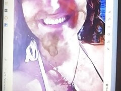 Cumtribute for  nice sexy girl. SHE IS HOT