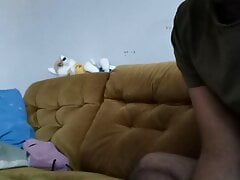 Me licking my sole