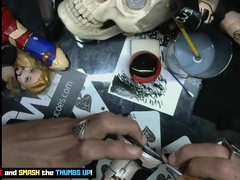 Unfinished FAKE PENIS biz - It's time to paint and concluding up some lil demons two - Make more Art