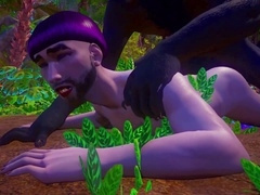 Furry werewolf, turnskin, werewolf sex