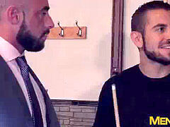 boys in suits meet up in the club for some deep buttfuck sex