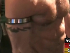 Bareback Fucked German Dilf Gives Facial To His Greedy Bf