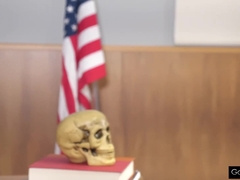 Teacher Plays With Calvins Fuck Hole - Calvin Michaels And Des Irez