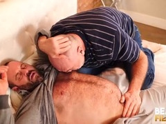 Bearfilms muscular Martin Pe drills Matthieu Angel's tight ass with his throbbing cock