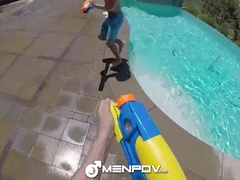 Damien Black tough orgy with Billy Ramos