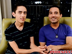 Gay boyfriend loves his partners long uncunt cock