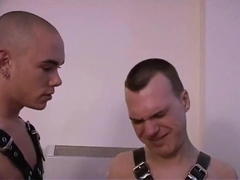 Bareback Leather Group Sling Fuck 1