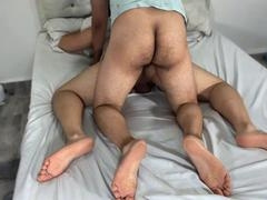 I ended up on my straight friend's couch where he mistook my butt for his girlfriend's and took control