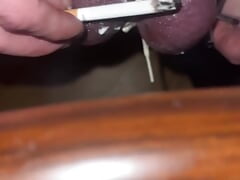 Cock and Balls Fire Punishment