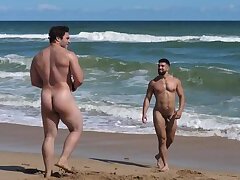 Muscle Men Nude Beach