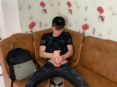 After-gym Climax HUGE TRUNK (23cm) Stretch pants Teenage Stud