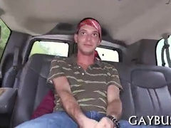 Lusty blow-job with a torrid gay