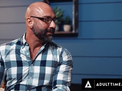 Carter Delrey And Drew Sebastian - Bald Stepdaddy Accidentally Fucks His New Twink Stepson