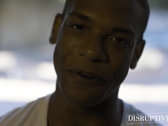 Big black cock Adrian Hart anal creampies sexy muscular DILF Lance Charger