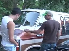 Takign a trip in the Blowjob Bus - Pumphouse Media