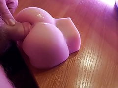 Beautiful bubble ass doll fucked and spanked