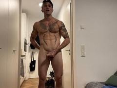 Gay model, gay masturbation, toxic
