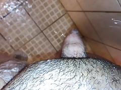 Washing my tiny dick
