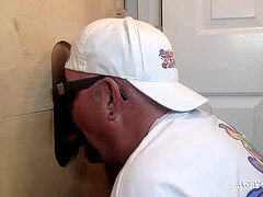 deep throating latin manmeat At The Gloryhole