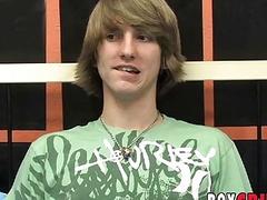 Twink has interview before hooking up