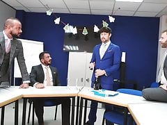 X-mas Eve Boardroom Play (Sexy)