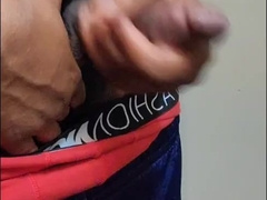 jacking my pink cigar in apartment buddy shower w/ money-shot76