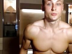 Gorgeous blue eyes man