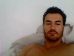 David Zepeda Masturbating on Webcam