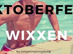 Er Wixxst sich auf die Lederhosen