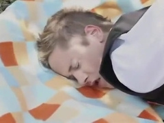 Aa Vid - Cute Blond Boy Fucked In The Park