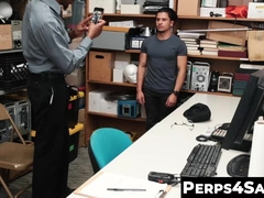 Perps4Sale.com - Sexy inked criminal rides horny cops Big black cock