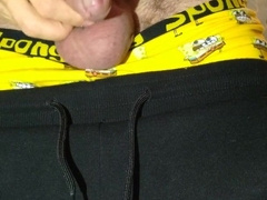 Moist foreskin close-up of raw uncircumcised fuckpole/Handsfree urinating/ Peeing movie