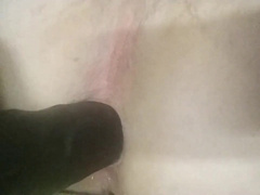 Inflatable dildo and cum 2