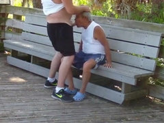 older gays have sex in public park 6