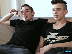 Watch this big dick dude hook up with a hot babe & shoot his load