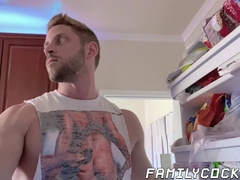 Blonde Johnny Ford burned my birthday bacon so I ate his fatty ass instead