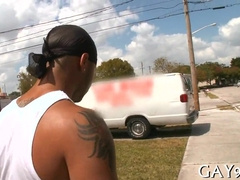 Watch these hot and horny black gay get their mouths and pussies stuffed