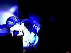 Party at the disco with two twinks fucking hard bareback