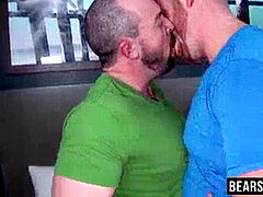 Two parent wolves deep throating dick and barebacking hard