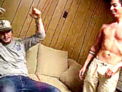 heterosexual buddies inspecting their sexuality while jerking off