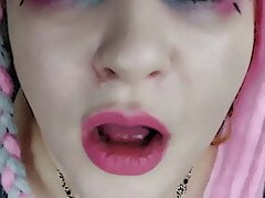 CockSucking Lip warm ups for sissy bois Follow along
