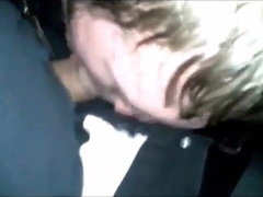 Twink sucking cock at the truck stop with CIM and swallow 7