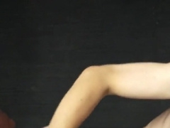 Chinese lad fellates spear.