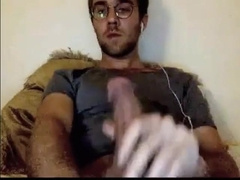 Sexy French Str8 Guy Shoots All Over Himself #214 2