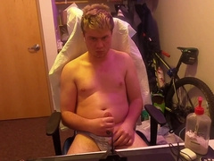 Spunking and than eating it