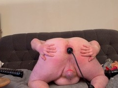Anal invasion, gay big dildo, gay anal dildo