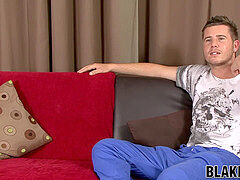 youthful UK inexperienced Dayle Vickers drains off after an interview