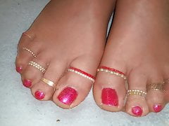 pantyhose foot, toes and soles tease..